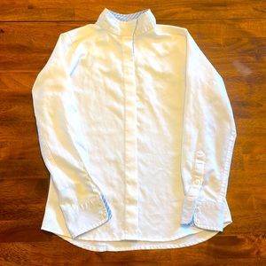 Girls Tailored Sportsman equestrian show shirt - white size 14